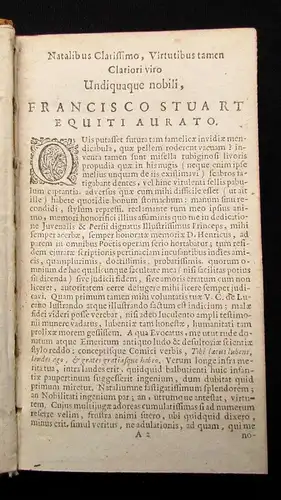 Lucanus, Marcus Annaeus Lucani Pharsalia,sive civili Caesaris et Pompeji 1681 js