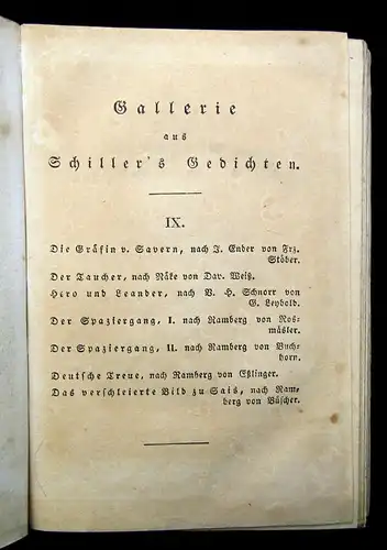 SpindleHell Penelope Taschenbuch für das Jahr 1829 18. Jhg. mit Kupfern js