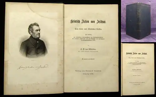 Witzleben Heinrich Anton von Zeschau Leben und öffentliches Leben 1874 js