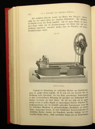 Krebs Die Physik im Dienste der Wissenschaft,der Kunst u. des Lebens 1884 js