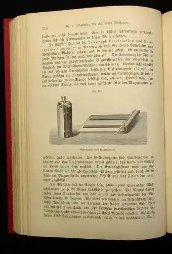 Krebs Die Physik im Dienste der Wissenschaft,der Kunst u. des Lebens 1884 js