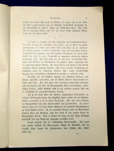 Schneller Unter dem Halbmond Nordafrikas 1908 Geographie Ortskunde Landeskunde m