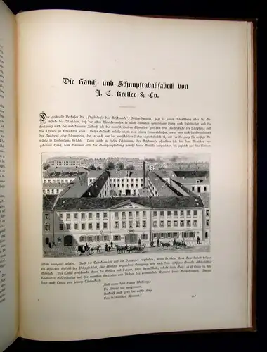 Hirschfeld Leipzigs Großindustrie und Großhandel in ihrer Kulturbedeutung 1887 m