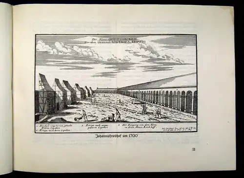 Benndorf Der alte Johannisfriedhof in Leipzig Beitrag z. Stadtgeschichte 1922 js