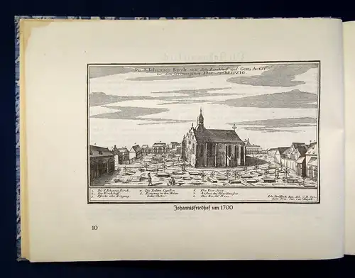 Benndorf Der alte Johannisfriedhof in Leipzig Beitrag z. Stadtgeschichte 1922 js