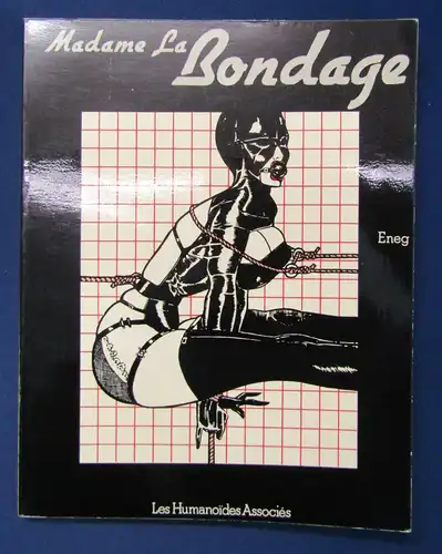 Original Comic "Madame La Bondage" 1978 französisch Erotik Erotica Liebe sf