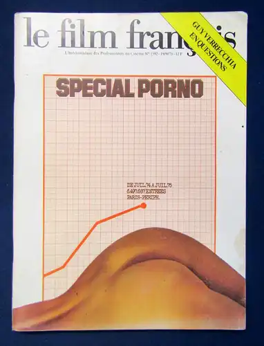 Orig. "Le Film Francais" Special Pornoum 1980 französisch Erotik Erotica sf