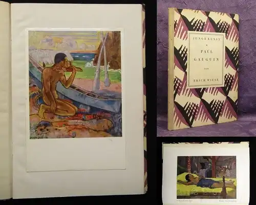 Wiese, Erich Junge Kunst Bd. 36 Paul Gauguin 32 Abbild. 1923 Kultur Künstler js