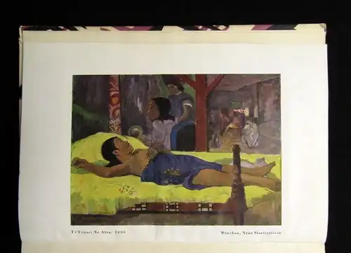 Wiese, Erich Junge Kunst Bd. 36 Paul Gauguin 32 Abbild. 1923 Kultur Künstler js