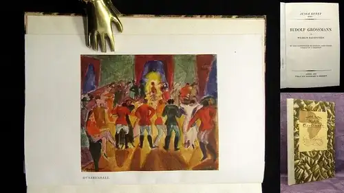 Hausenstein Junge Kunst Bd. 7 Rudolf Grossman 32 Abbild. 1919 Kultur Künstler js