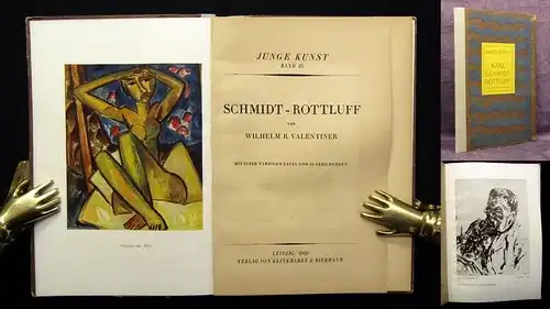 Valentiner Junge Kunst Bd. 16 Karl Schmidt-Rottluff 32 Abbild. 1920 js