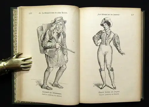 Catle Ferdinand Raimunds sämtliche werke 3 Teile in 1 Band um 1895 Lyrik js