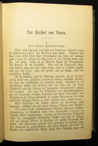 Vögtlin Heinrich Zschokkes sämtliche Novellen 12 Bde. in 4 um 1895 Bildnis js