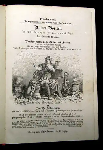 Göll Illustrierte Mythologie 1879 Geschichte Gesellschaft mb
