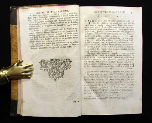 Ciceronis Opera Omnia 1794 8. Bd. apart Latein Delphine Naturwissenschaften mb