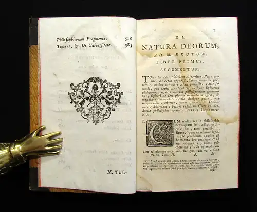 Ciceronis Opera Omnia 1794 5. Bd. apart Latein Delphine Naturwissenschaften mb