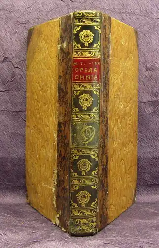 Ciceronis Opera Omnia 1794 12. Bd. apart Latein Delphine Naturwissenschaften mb