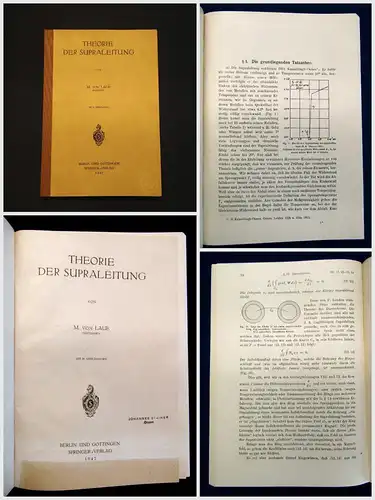 Laue Theorie der Supraleitung 1947 Physik Naturwissenschaften Elektrizität mb