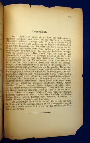 Lehmann Die Auffassung und Gestaltung des Napoleonproblems im engl Drama 1931 mb