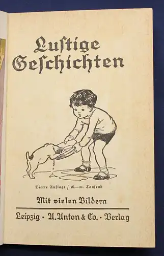 Prüfer Lustige Geschichten 1936 Micky Maus Kinderliteratur Erzählungen sf