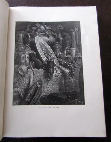 Fables de La Fontaine avec les Dessins de Gustav Dore 1890 Belletristik sf