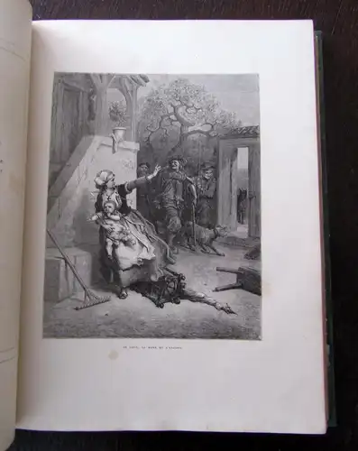 Fables de La Fontaine avec les Dessins de Gustav Dore 1890 Belletristik sf