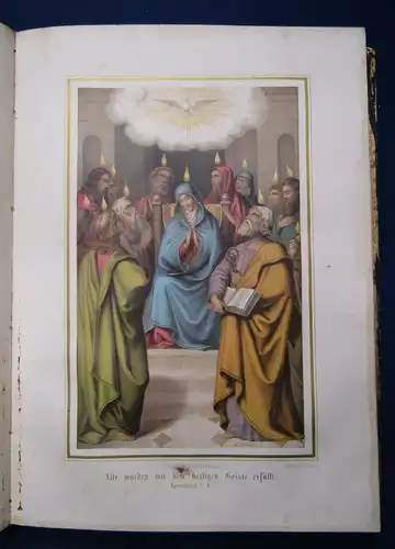 Bayerle Römisch- Katholisches Epistel- und Evangelienbuch 1869 Theologie  js