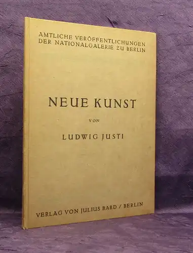 Justi Nationalgalerie Neue Kunst 1921 Mit 14 Abbildungen Kunst Kultur mb