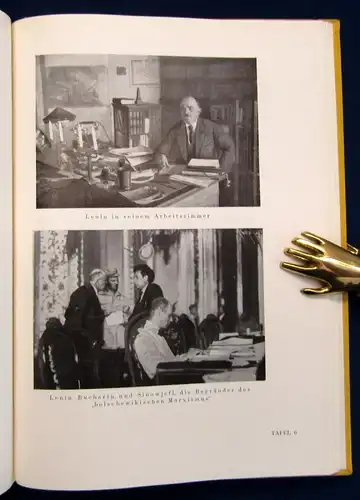 Miller Lenin und Ghandi 109 Abbildungen 59 Tafeln Geschichte Herrschaft 1927 js