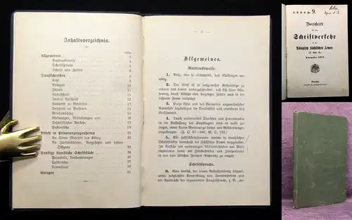 Vorschrift für den Schriftverkehr in der königl. sächs. Armee 1912 Geschichte mb