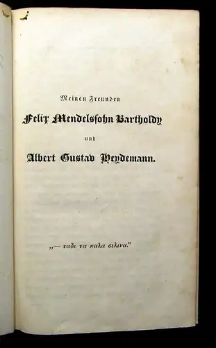 Aristophanes Droysen Des Aristophanes Werke 1835 Belletristik Literatur mb