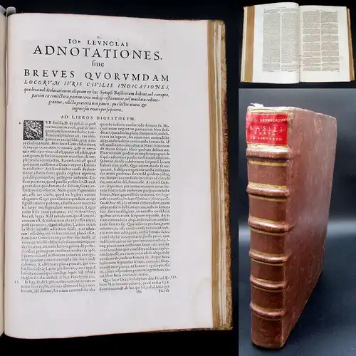 Baseilhac/Leunclavius 1575 LX. librorum Basilikon, id est, universi iurus...am