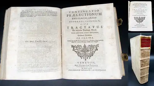 Tournely, Honor 1761 Praelectionum theologicarum Honorati Tourneley Contin...am