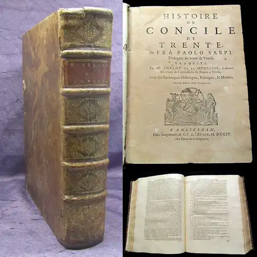 Sarpi, Paolo 1704 Historie de Concile de Trente..., de Fra Paolo Sarpi, Teologie