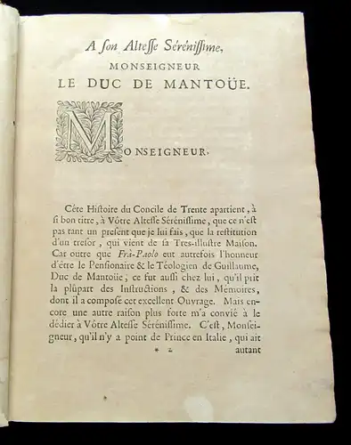 Sarpi, Paolo 1704 Historie de Concile de Trente..., de Fra Paolo Sarpi, Teologie