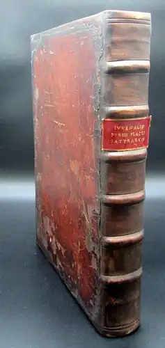 IUVENALIS; PERSIUS 1551 Junii Juvenalis et a Persii Flacci Satyrae cum...am