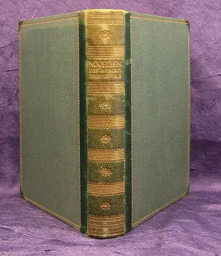 Wesselski Novellen und Gespräche des Agnolo Firenzuola 1910 Exemplar Nr. 448 js