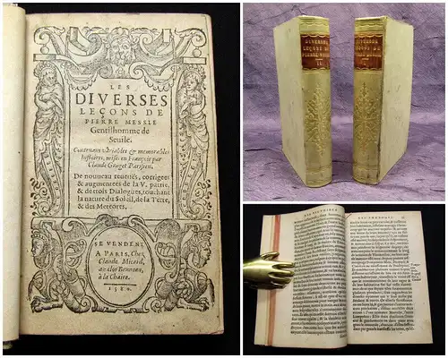 Messie, Pierre, Du Verdier Antoine 1580 Las Diverses lecons de Pierre Messie..am