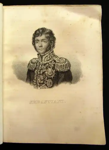 Menzel Taschenbuch der neuesten Geschichte Teil 1 Jhg. 3 Mit 12 Porträts 1832 js
