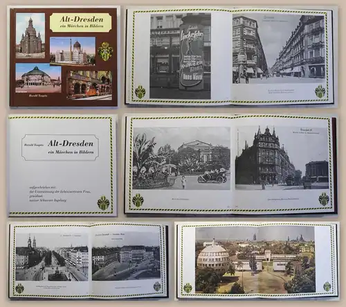 Taupitz Alt-Dresden ein Märchen in Bildern 1993 1. Auflage Ortskunde Bildband xz