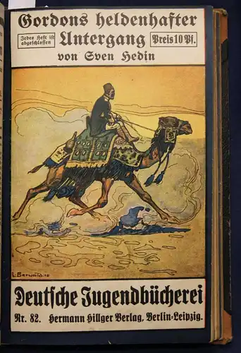 Deutsche Jugendbücherei "Abenteuer & Reisen" 6 Hefte in 1 um 1930 Literatur sf