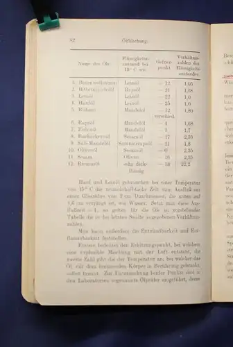 Haase Bibliothek der gesamten Technik  Ölmüllerei 1909 Berufe Gewerbe Berufe js