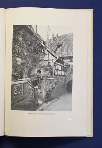 Wartburg Jahrbuch 1928 Fünftes Heft Jahresbericht Ortskunde Landeskunde js