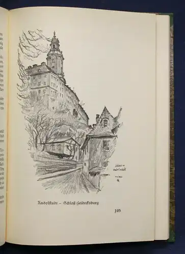 Heuss Besinnliches Städtereisen Sachsen - Thüringen 1932 Saxonica Ortskunde sf