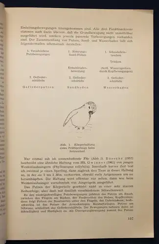 Diesselhorst Die Vogelwelt 1961 Zeitschrift Vogelkunde Vogelschutz Natur sf