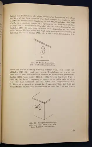 Diesselhorst Die Vogelwelt 1961 Zeitschrift Vogelkunde Vogelschutz Natur sf