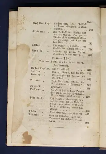 Michelet Das Volk 1846 Geschichte Handwerk Natur Gesellschaft Vaterland sf