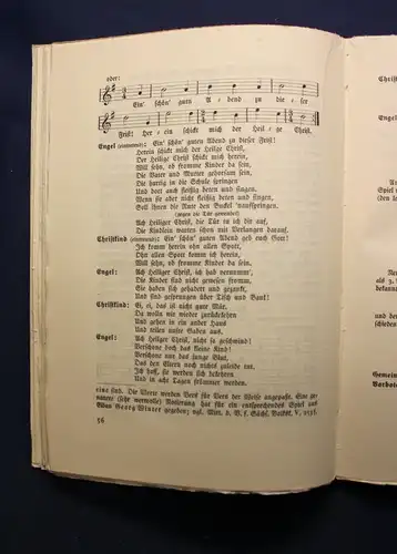 Müller Die sächsichen Weihnachtsspiele 1930 Sachsen Geschichte Saxonica js