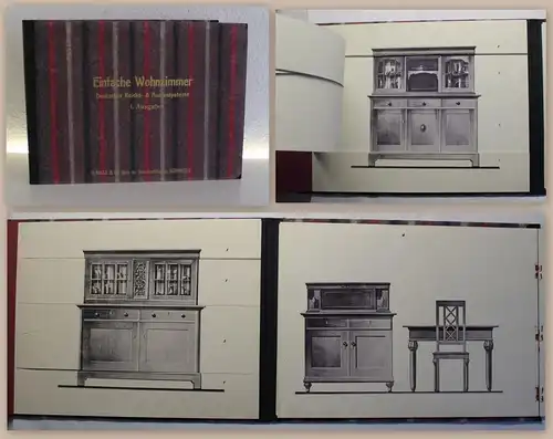 D. Maile & Co. Nürnberg Wandlungsbuch Katalog um 1930 Wohnzimmer 1. Ausgabe xz