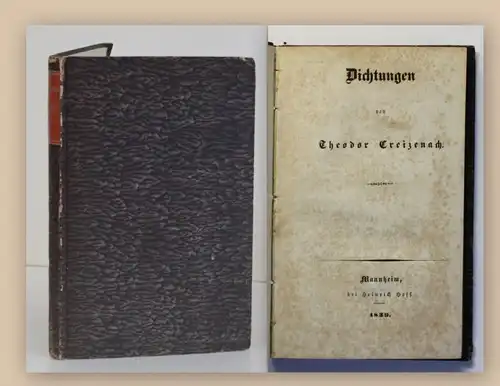 Greizenach Dichtungen 1839 EA Belletristik Klassiker Weltliteratur Geschichte xy